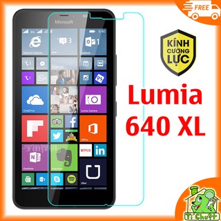 [Ảnh Thật] Kính CL Microsoft NOKIA Lumia 640 XL Cường Lực mài cạnh 2.5D 9H-0.26mm