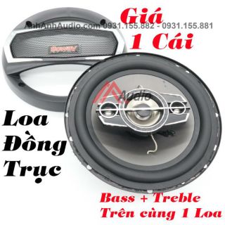 Loa 16 cm đồng trục , 1 bass 1 treble trên cùng 1 loa