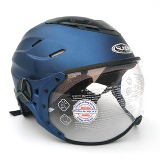 Mũ bảo hiểm nửa đầu có kính SUNDA 125B