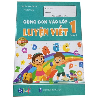 Sách - Cùng Con Vào Lớp 1 - Luyện Viết