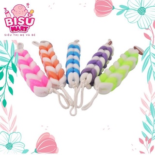Bông Tắm Dài Cao Cấp Lưới PE Dày Mềm Mại An Toàn Sức Khỏe ROSE ( Nhiều Màu)