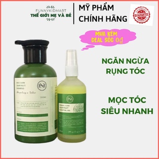 Dầu gội bưởi Nga Hoàng mới 2021 + Tinh dầu bưởi Nga Hoàng 2021( TINH DẦU BƯỞI HOÀNG CẦM + DẦU GỘI BƯỞI MACCADIN )