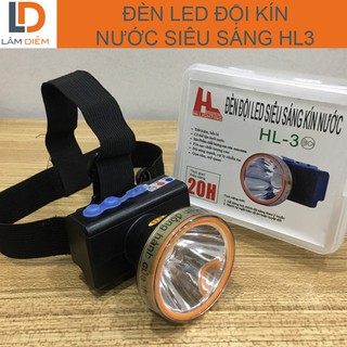Đèn đội kín nước siêu sáng 3 chế độ sáng HL - PL 528