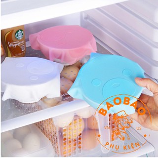 Miếng silicon bọc thức ăn , thực phẩm ✔️ rửa sạch và dùng lại được mãi mãi ✔️ Hàng độc và Hot
