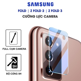 Cường lực camera Samsung Z Fold 2 / Z Fold 3 trong suốt độ cứng 9H - Dán camera Samsung Galaxy Z Fold 2 / Fold 3