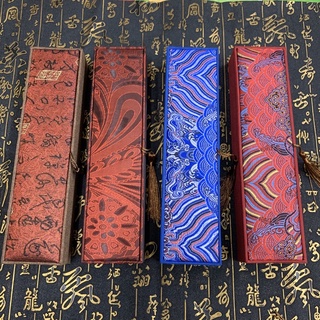 Hộp Gấm Dài Đựng Vòng Cổ Cao Cấp -  Hộp Đựng Vòng Phong Thủy Giá Sỉ