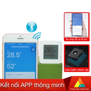 Ẩm kế thông minh gen2 Xiaomi Mijia - Đồng hồ đo nhiệt độ, độ ẩm Bluetooth Mijia gen 2