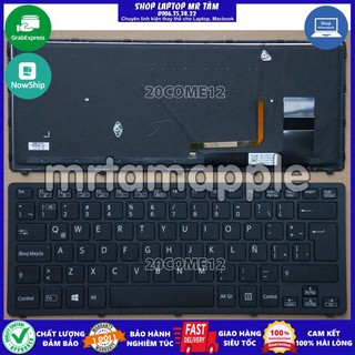 (KEYBOARD) BÀN PHÍM LAPTOP SONY SVF 14N/FIT 14N dùng cho CÁP THẲNG NẰM GÓC: SVF14N