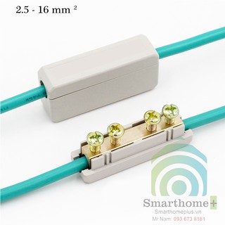 Bộ 5 Cầu Nối Dây Điện Thẳng Chữ I 2.5- 16mm2,I 10-35mm2 Chia Nhánh I-16, I-35