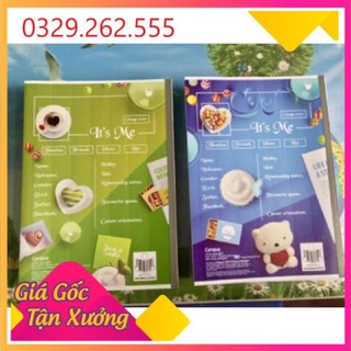 [Mã LIFEBOOK2 giảm 10% đơn 0Đ] (Sale Khủng) Vở kẻ ngang Campus Gift 120 trang