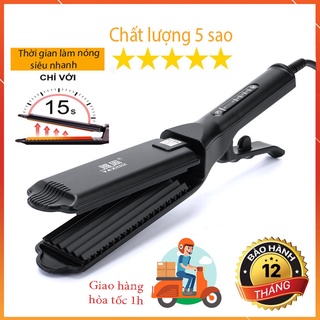 Máy Dập Xù (Bấm Xù) Bản To⚡CHÍNH HÃNG⚡,Có Điều Chỉnh Nhiệt Độ-Hàng Cao Cấp(Bảo Hành 12 Tháng)