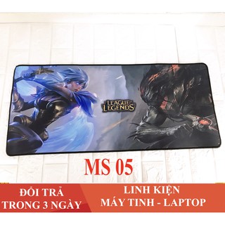 Bàn di chuột cỡ lớn ( 800mm x 300 x 2 mm ) - Hình Liên Minh Huyền Thoại LOL | FREE SHIP ĐƠN TỪ 50K