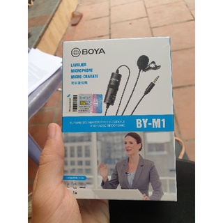 BOYA BY-M1 micro thu âm cao cấp cho điện thoại, máy tính, máy quay