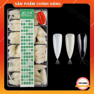 Móng úp nhọn JIELIYA dẻo ôm fom 500 móng