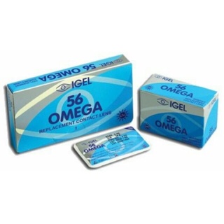 Tặng ngâm (8.7/14.0) Kính áp tròng 1 tháng cận >12 viễn >+6 OMEGA 56 (Malaysia)