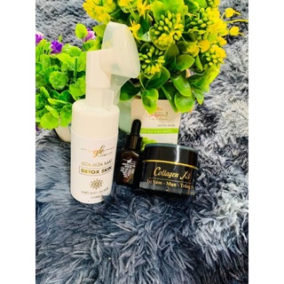 COMBO FECA SERUM SỮA RỮA MẶT COLLAGEN GK CHÍNH HÃNG