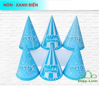 6 nón đội tiệc sinh nhật liên hoan nhiều mẫu
