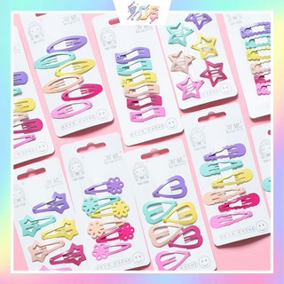 [Mã SKAMCLU8 giảm 10% cho đơn từ 100K] Set 6 kẹp bấm màu