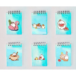 Sổ lò xo hologram molang LXH3 sổ mini hoạt hình