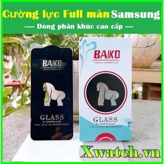 Cường lực Baiko Full màn Samsung M53 M51 M52 M62 M33 M23 M13 M22 M12 A12 M32 M31 M21/ M30s cao cấp