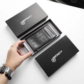 Ví Cầm Tay Nam INF Khóa Đen , Chất Da  Simili Nhám , VI000067, SOMEHOW