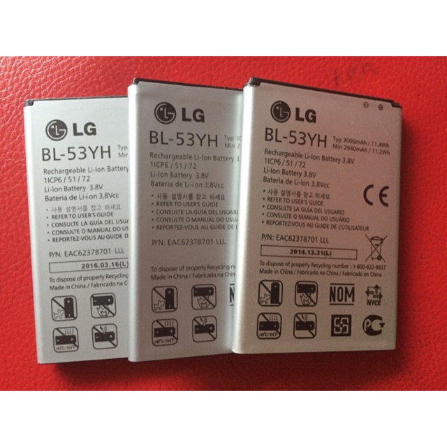 Pin LG G3 (BL-53YH) mới