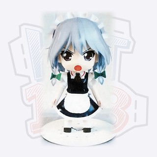 Mô hình giấy Anime Girl Chibi Izayoi Sakuya - Touhou
