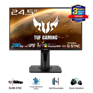 Màn Hình Game ASUS VG259QM 24.5 inch IPS 280Hz 1ms GSYNC Loa Hàng Chính Hãng
