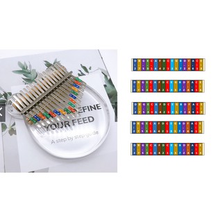 Giấy dán màu giấy dán nốt cho kalimba