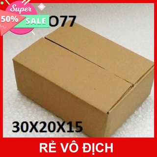 Thùng carton 30x20x15 Bộ 30 hộp carton