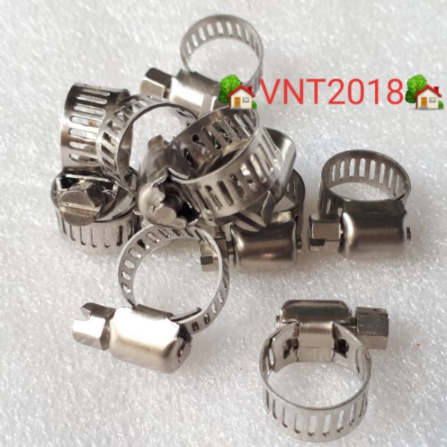 Set 5 cổ dê 8-12mm ( hoặc vòng kẹp ống 8-12mm)