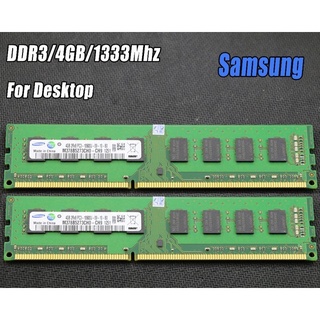 RAM PC DDR3 Samsung 4GB Bus 1333 - Hàng Nhập Khẩu - bảo hành 12 tháng
