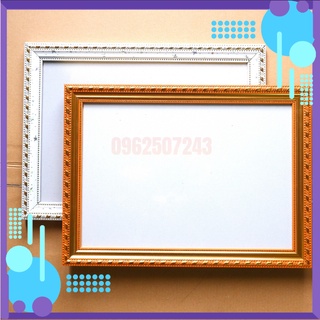 Khung giấy khen A4(21x30), A3(30x40), B4(26x36) mặt mica - Tặng đinh 3 chân (không khoan tường)