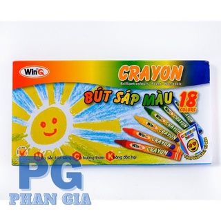 Bút sáp thơm 18 màu WinQ CR08