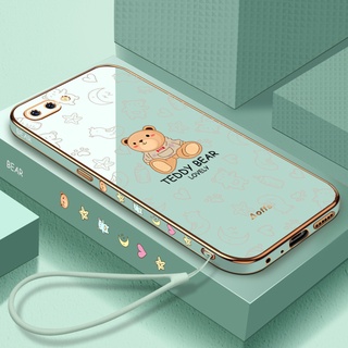 Ốp Điện Thoại Mềm Siêu Mỏng Hình Gấu Bông Cho Oppo A53 2020 Oppo A3S Oppo A12E Oppo A15 Oppo A15S Oppo RENO 4F Oppo RENO 5F