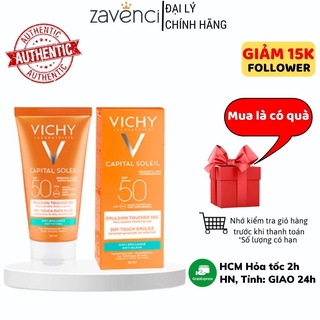 Kem chống nắng VICHY Ideal Soleil SPF 50 dưỡng ẩm cho mọi loại da 50ml - ZAVENCI Official