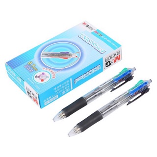 Bút bi 4 màu M&amp;G 8030, ngòi 0,7mm