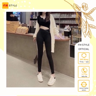 Quần legging Umy hàn lưng caoIQuần Legging dài thương hiệu FM STYLE 211114002