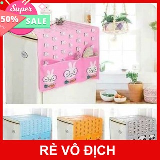 [Hot]-Phủ tủ lạnh họa tiết