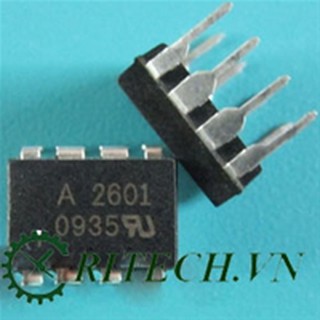 Combo 5 opto điều khiển A2601, HCPL-2601, HP2601 DIP8