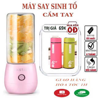 Máy Xay Sinh Tố, Xay Hoa quả, Xay Đá Cầm Tay Mini Cao Cấp KKSTAR