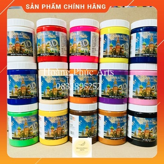 Màu acrylic 3D 500ml chuyên dụng vẽ ngoài trời