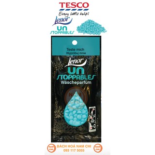VIÊN XẢ HƯƠNG NƯỚC HOA SANG TRỌNG LENOR UNSTOPPABLES WASCHPARFUM GÓI DÙNG THỬ MINISIZE 30G (THƠM NGÁT HƯƠNG HOA)