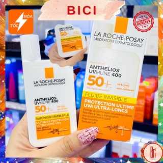(MẪU MỚI 2022) Sữa chống nắng bảo vệ da cao nhất LA ROCHE-POSAY Anthelios UVMune 400 Fluide Invisible SPF50+ - 50ml