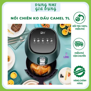 Nồi Chiên Không Dầu Dung Tích 7 lít Công Suất 1500 W Nồi Chiên Không Dầu CAMEL Sản Phẩm Không Thể Thiếu Cho Gian Bếp