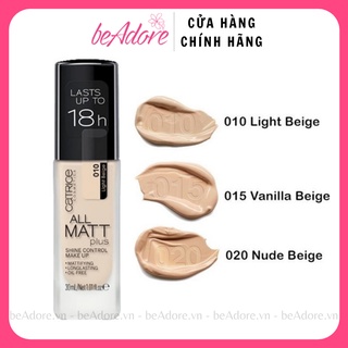 Kem Nền Catrice All Matt Plus Shine Control Makeup 18h (30ml)