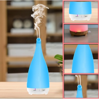 Đèn Xông Tinh Dầu hình THÁP sử dụng remote nhiều màu phun sương khuêch tán 165ml