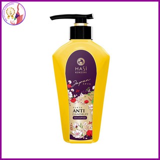 Dầu gội Hasi Kokeshi Anti Dandruff dưỡng tóc mềm mượt và ngă ngừa gàu 450g Việt Nam