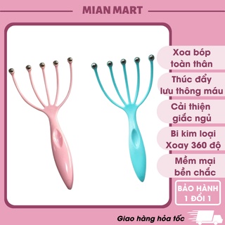 Dụng cụ massage đầu mặt chân tay toàn thân MIAN- Mát xa nâng cơ trị liệu thư giãn cơ thể - Nhựa mềm dẻo an toàn