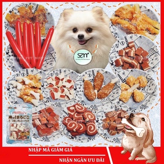 Bánh thưởng cho chó (Nhiều loại) 100gr/túi Đồ ăn cho chó mèo thú cưng